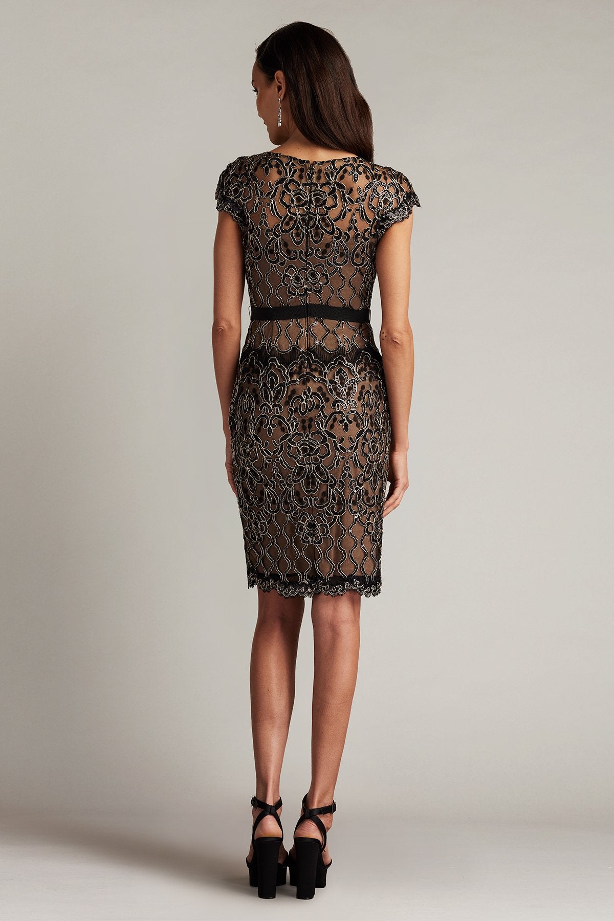 Miranda Sequin Embroidered Dress