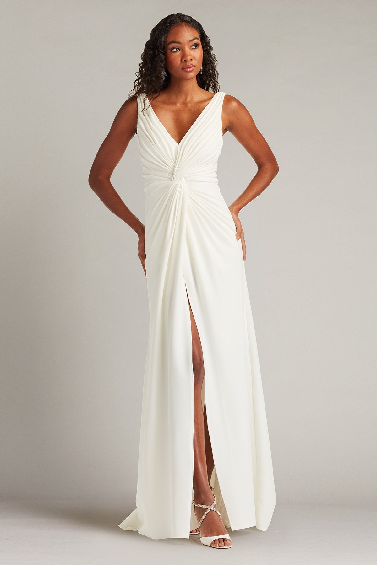 Jessey Twist-Front Gown