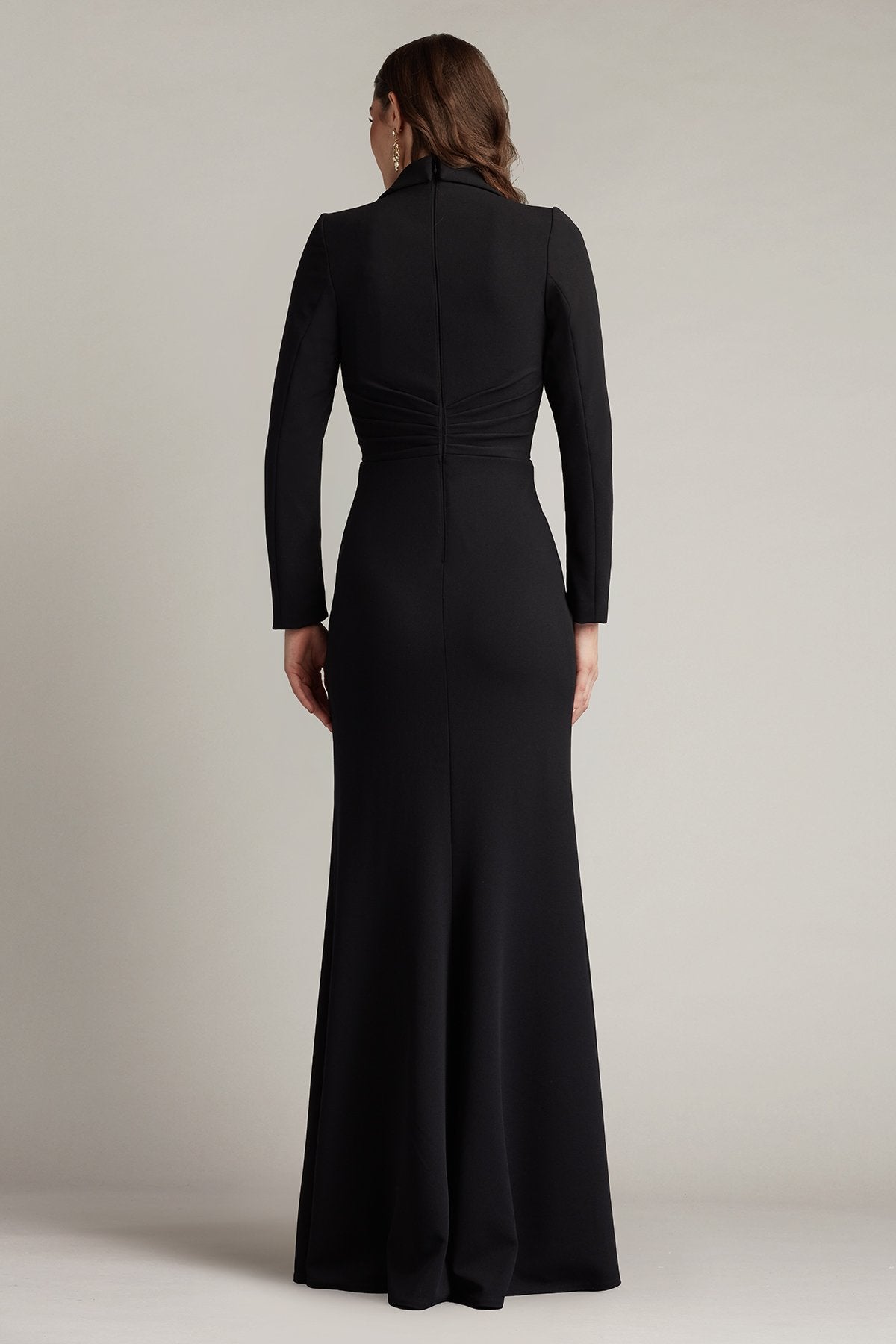 Ardela Center Front Ruffle Gown