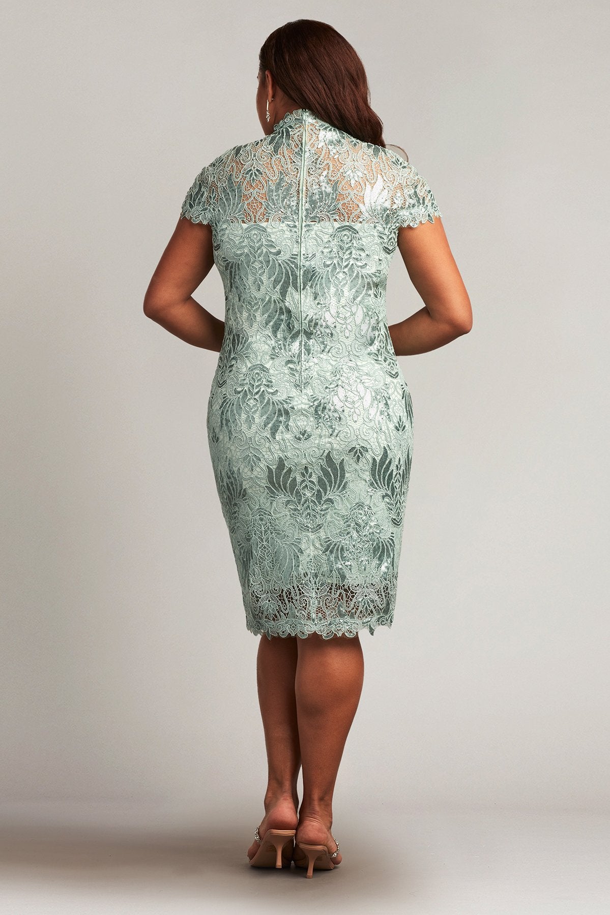Brinnan Sequin Embroidered Dress - PLUS SIZE