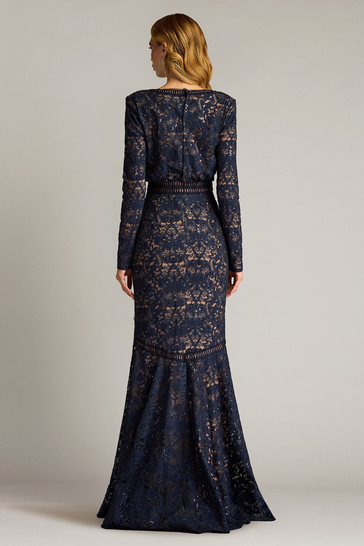 Alawa Sequin Embroidered Gown