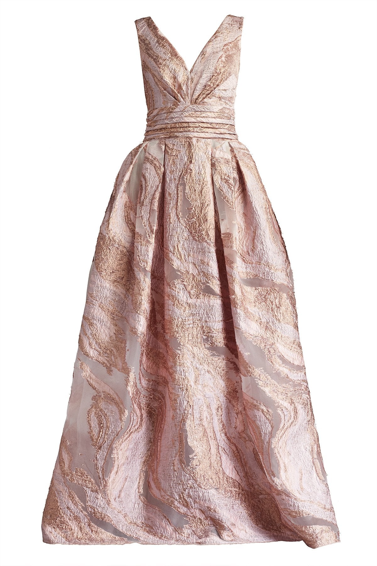 Fontaine Gilded Ball Gown