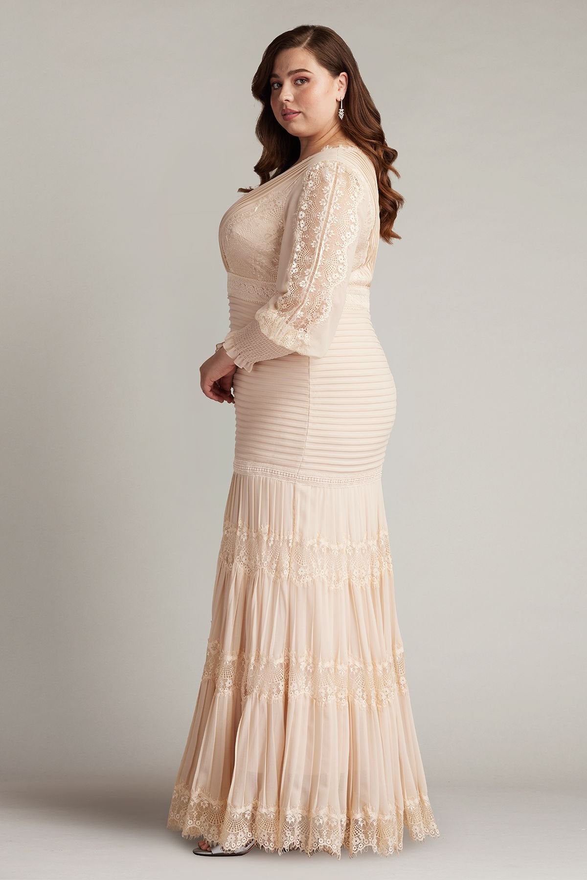 Nyssa Bishop Sleeve Gown - PLUS SIZE